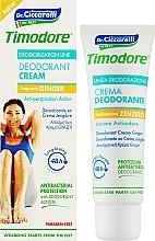 Dezodorant w kremie do stóp - Timodore Ginger Deodorant Cream — Zdjęcie N2