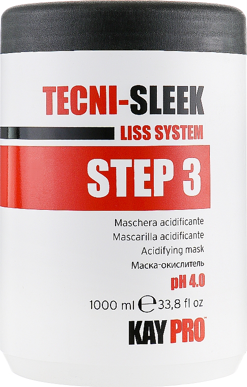 Maska utleniająca - KayPro Tecni-Sleek Liss System Step 3 Mask — Zdjęcie N1