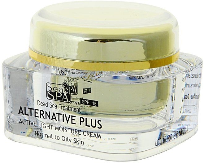 Lekki krem nawilżający do twarzy do skóry tłustej - Sea Of Spa Alternative Plus Active Light Moisture Cream — Zdjęcie N1