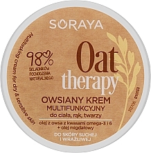 Kup Owsiany krem multifunkcyjny do skóry suchej i wrażliwej - Soraya Oat Therapy Cream