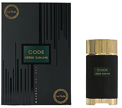 Khadlaj La Fede Code Verde Sublime - Woda perfumowana  — Zdjęcie N2