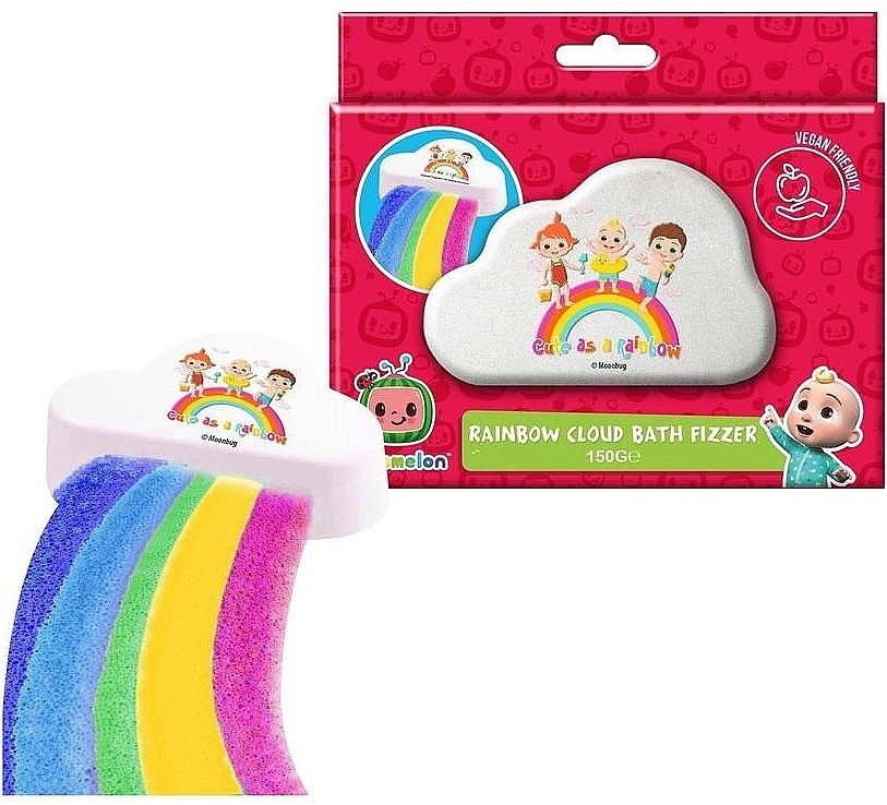 Kule do kąpieli - Cocomelon Bath Fizzer Rainbow Cloud — Zdjęcie N2