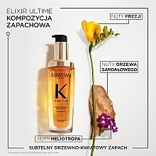 Termoochronny olejek do włosów cienkich i normalnych - Kérastase Elixir Ultime L’Huile Originale — Zdjęcie N8