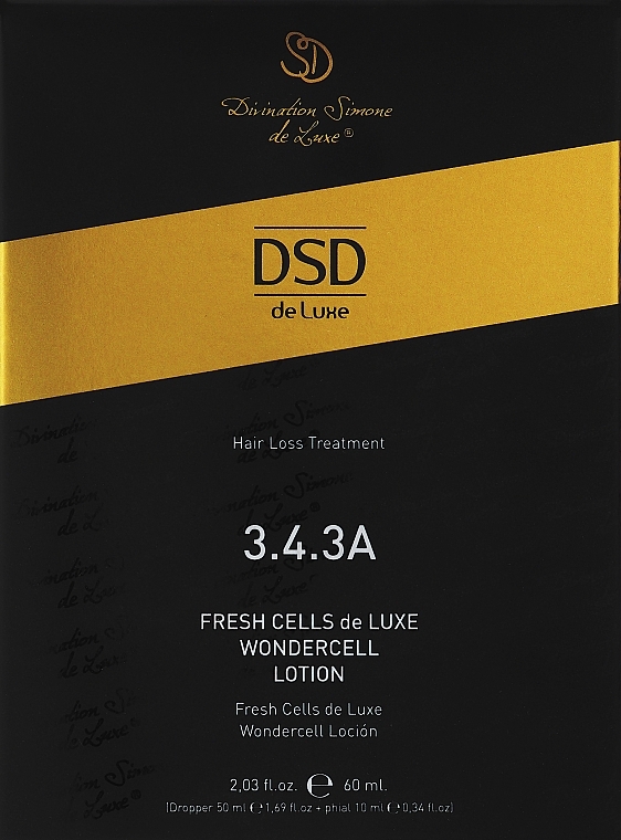 Balsam przeciw wypadaniu włosów - Simone DSD De Luxe Fresh Cells DeLuxe Wondercell Lotion