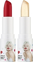 Zestaw - Wet N Wild x Marilyn Monroe Icon Lipstick and Balm Set (lipstick/4,2g + lip/balm/4,2g) — Zdjęcie N2