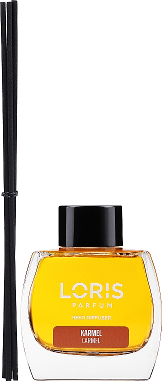 Dyfuzor zapachowy Karmel - Loris Parfum Exclusive Caramel Reed Diffuser — Zdjęcie N7