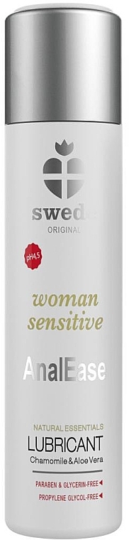 Lubrykant na bazie wody - Swede Woman Sensitive AnalEase Lubricant — Zdjęcie N1