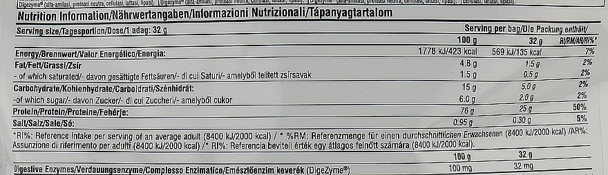 Białko serwatkowe Pudding ryżowy - Pure Gold Protein Compact Whey Gold Rice Pudding — Zdjęcie N3