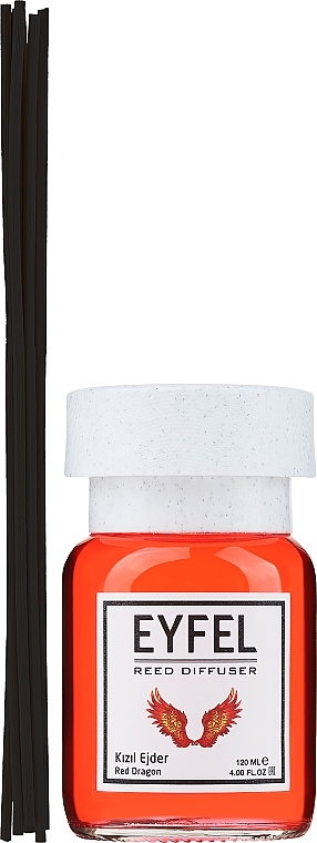 Dyfuzor zapachowy Czerwony smok - Eyfel Perfume Reed Diffuser Red Dragon — Zdjęcie N2