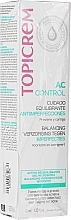 Kup PRZECENA! Zrównoważona pielęgnacja przeciw plamom potrądzikowym - Topicrem AC Control Balancing Anti-Blemish Care *