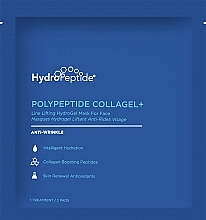 Hydrożelowa maska przeciwzmarszczkowa do okolic oczu - HydroPeptide PolyPeptide Collagel Mask For Eyes — Zdjęcie N6