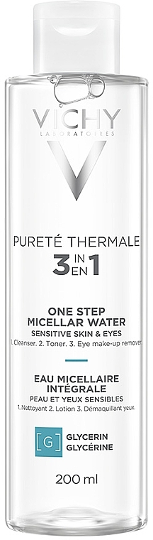 Płyn micelarny do twarzy i oczu - Vichy Purete Thermale Mineral Micellar Water — Zdjęcie N2