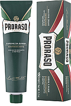 Kup PRZECENA! Krem do golenia Eukaliptus i mentol - Proraso Green Shaving Cream *