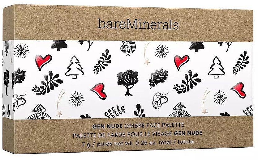 		Paleta do makijażu twarzy - Bare Minerals Gen Nude Ombre Face Palette — Zdjęcie N2