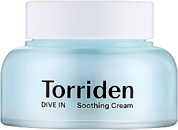 Łagodzący krem do twarzy z kwasem hialuronowym - Torriden Dive-In Soothing Cream — Zdjęcie N2