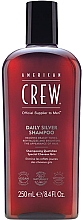 Kup Rewitalizujący szampon do włosów siwych dla mężczyzn - American Crew Daily Silver Shampoo