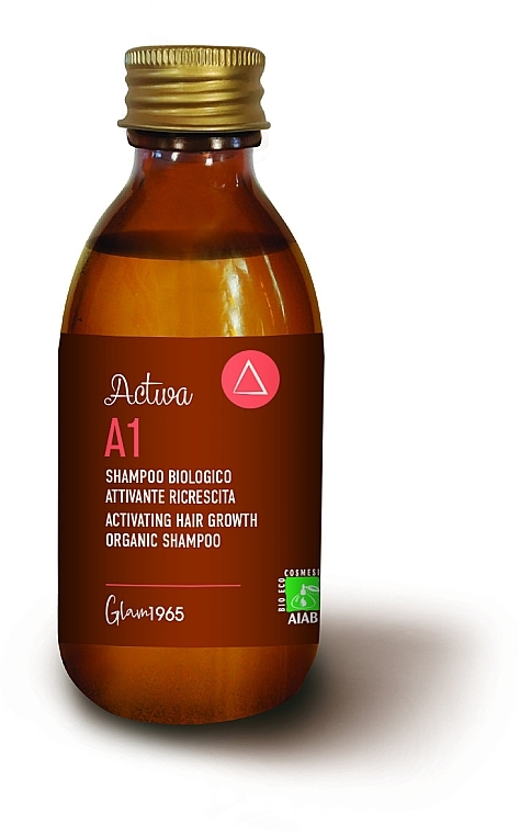 Leczniczy szampon do stymulacji wzrostu włosów - Glam1965 Activa A1 Shampoo