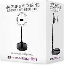 Lampa pierścieniowa LED - Rio-Beauty Makeup & Vlogging Foldable LED Ring Light — Zdjęcie N3