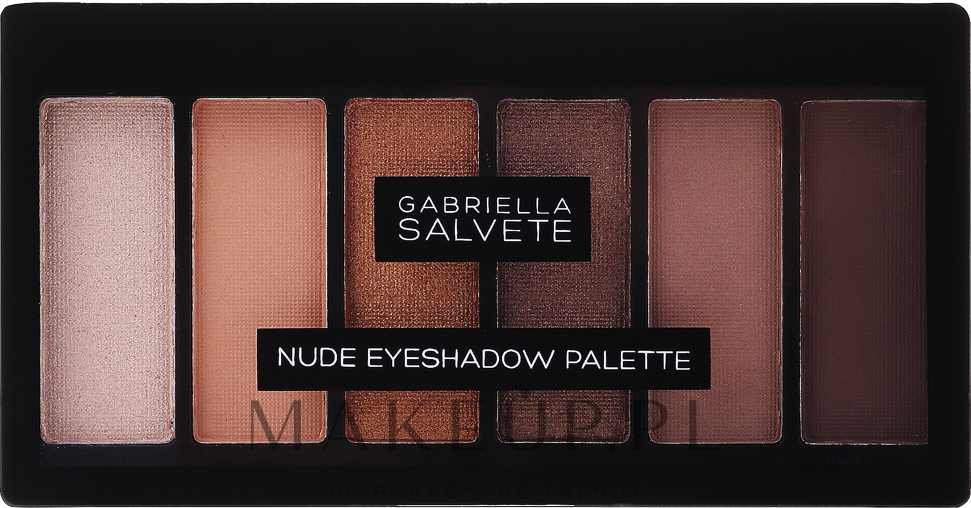 Paletka cieni do powiek - Gabriella Salvete Nude Eyeshadow Palette — Zdjęcie 12.5 g