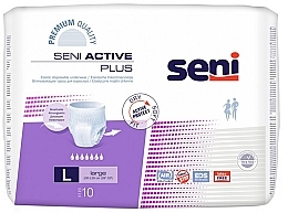 Kup Chłonne pieluchomajtki dla dorosłych L, 100-135 cm, 10 sztuk - Seni Active Plus Large
