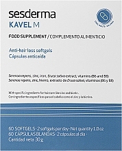 Suplement diety Kavel M - Sesderma Laboratories Kavel M — Zdjęcie N1