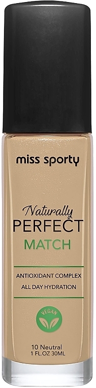 Rozjaśniający krem tonujący - Miss Sporty Naturally Perfect Match — Zdjęcie N1