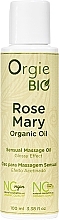 Kup Olejek do masażu Rozmaryn - Orgie Bio Rosemary Organic Sensual Massage Oil