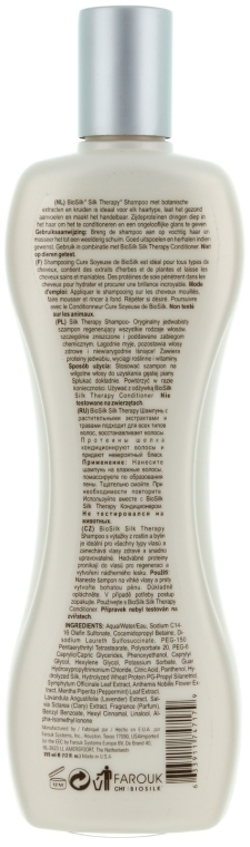 Szampon Jedwabna terapia - BioSilk Silk Therapy Shampoo — Zdjęcie N4