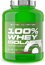 Izolat białka serwatkowego Czekolada - Scitec Nutrition 100% Whey Isolate Chocolate — Zdjęcie N1