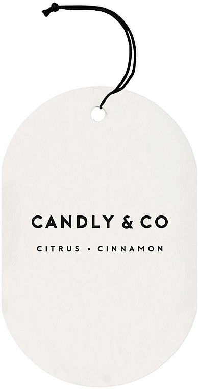 Zawieszka zapachowa - Candly & Co No.3 Candle Cytrusy/Cynamon — Zdjęcie N3