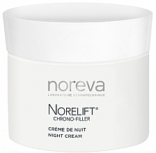 Wygładzający krem przeciwzmarszczkowy na noc - Noreva Norelift Chrono-Filler Night Cream — Zdjęcie N1