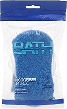 Gąbka do kąpieli Niebieska - Suavipiel Microfiber Bath Sponge Extra Soft — Zdjęcie N1