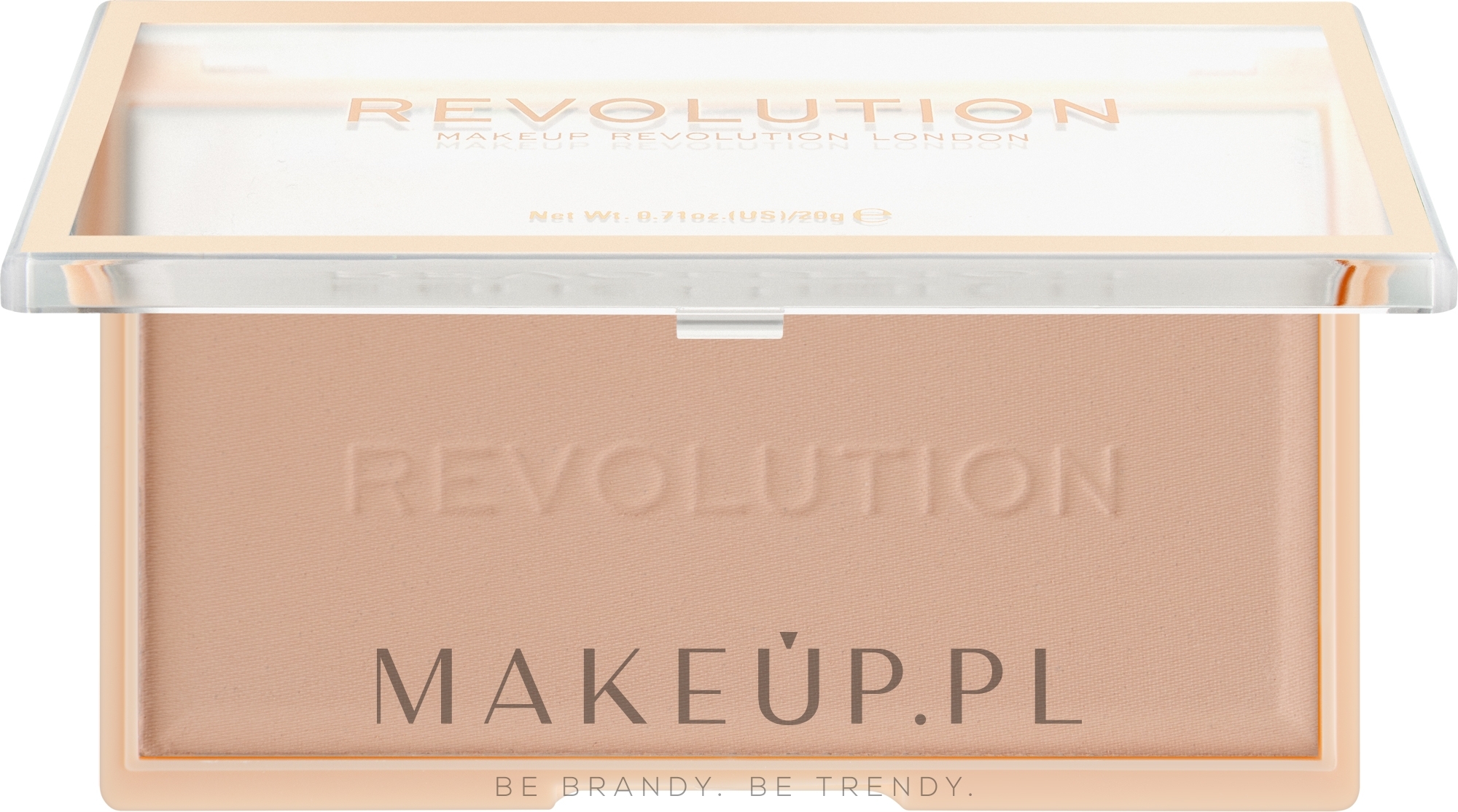 Puder do twarzy - Makeup Revolution Matte Base Powder — Zdjęcie P4