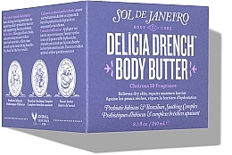 Masło do ciała do skóry suchej - Sol de Janeiro Delicia Drench Body Butter — Zdjęcie N3