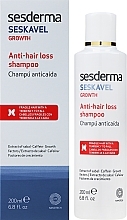 Szampon przeciw wypadaniu włosów - SesDerma Laboratories Seskavel Anti-Hair Loss Shampoo — Zdjęcie N2