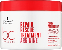 Maska do włosów zniszczonych - Schwarzkopf Professional Bonacure Repair Rescue Treatment Arginine — Zdjęcie N4