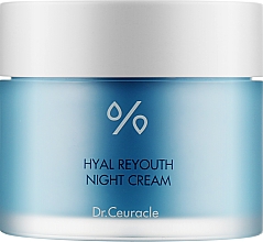 Kup Nawilżający krem do twarzy na noc z kwasem hialuronowym - Dr.Ceuracle Hyal Reyouth Night Cream
