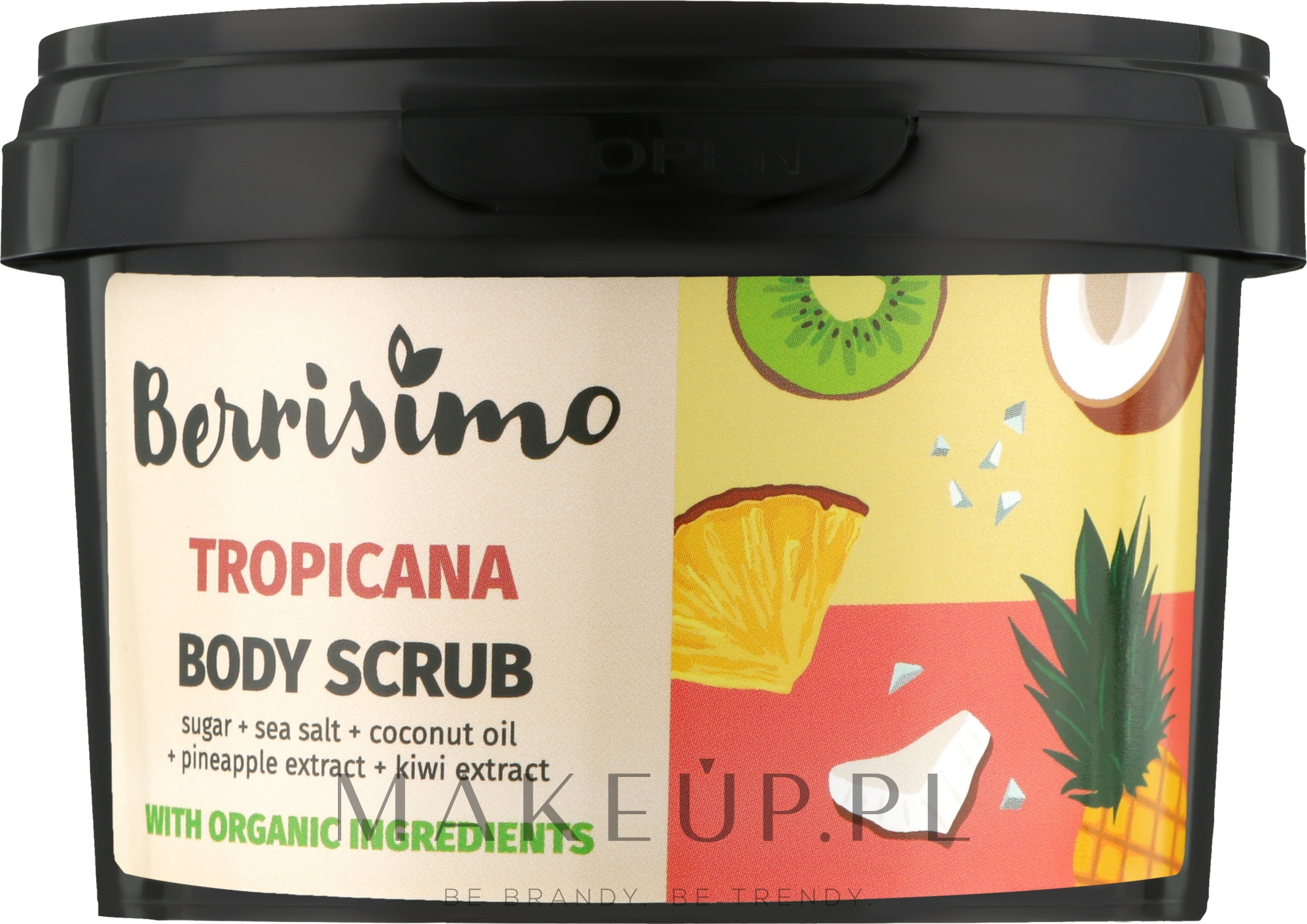 Tropikalny peeling do ciała - Beauty Jar Berrisimo Tropicana Body Scrub — Zdjęcie 350 g