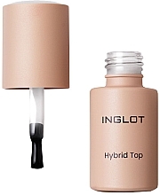 Top pod lakier hybrydowy - Inglot Hybrid Top — Zdjęcie N1