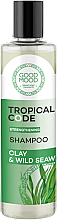 Kup Szampon do włosów z ekstraktami z wodorostów i gliny - Good Mood Tropical Code Strengthening Shampoo Clay & Wild Seaw