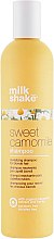 Kup Szampon do cienkich i jasnych włosów z wyciągiem z rumianku - Milk Shake Sweet Camomile Shampoo