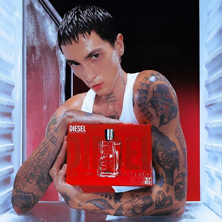 Diesel D Red - Zestaw (edp/50 ml + edp/10 ml) — Zdjęcie N5