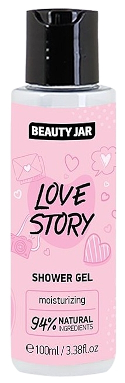 Żel pod prysznic Love Story - Beauty Jar Moisturizing Body Wash — Zdjęcie N1