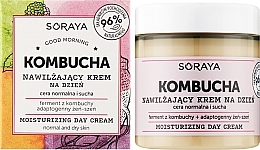 Nawilżający krem ​​na dzień do skóry normalnej i suchej - Soraya Kombucha Moisturizing Day Cream — Zdjęcie N2