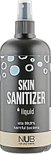 Środek do dezynfekcji skóry dłoni i stóp - NUB Skin Sanitizer Liquid Lime & Peppermint — Zdjęcie N3