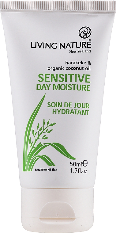 Krem do twarzy na dzień - Living Nature Sensitive Day Moisture Cream — Zdjęcie N1