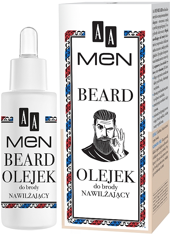 Nawilżający olejek do brody - AA Men Beard — Zdjęcie N1