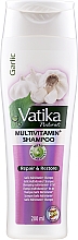 Kup Regenerujący szampon do włosów z wyciągiem z czosnku - Dabur Vatika Garlic Multivitamin+ Shampoo Repair & Restore