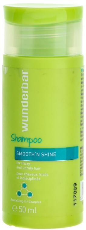 Wygładzający szampon do włosów nadający połysk - Wunderbar Smooth'n Shine