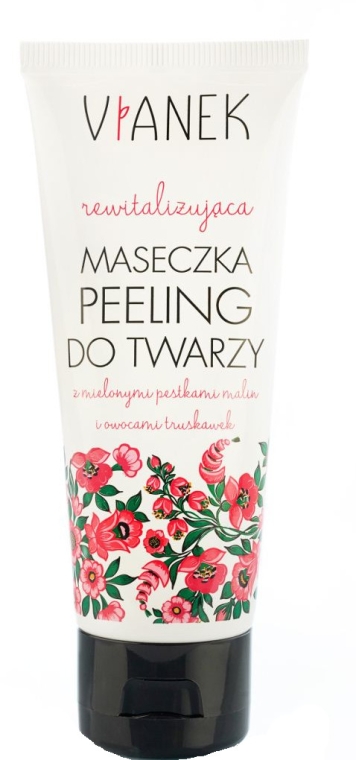 Rewitalizująca maseczka-peeling do twarzy - Vianek Seria czerwona ujędrniająca — Zdjęcie N1